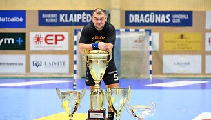 Klaipėdos &bdquo;Dragūno&ldquo; kapitonas Arvydas Bučius