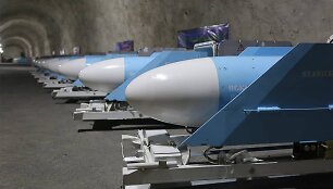 Irano revoliucinės gvardijos raketos