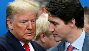 Donaldas Trumpas, Justinas Trudeau