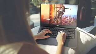 ACC Distribution nuotr./Dell XPS 9370 ne&scaron;iojamas kompiuteris