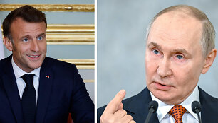 Emmanuelis Macronas, Vladimiras Putinas