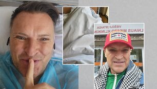 Žilvinas Grigaitis atsidūrė ligoninėje