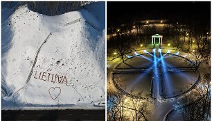 Jurbarko kra&scaron;tas originaliai paminėjo V16: Rojaus kelyje &ndash; dovanos Lietuvai