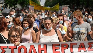 Protestas Graikijoje