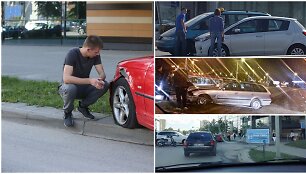 Transporto žiedo prieigos parai tapo avaringiausia vieta