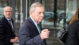 JAV senatorius Dickas Durbinas / SEBASTIAN ELIAS UTH / AFP