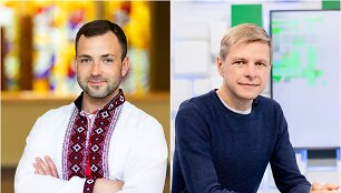 Tomas Vytautas Raskevičius ir Remigijus &Scaron;ima&scaron;ius