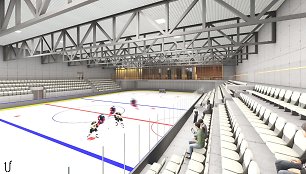Pamatykite: taip galėtų atrodyti Vilniaus ledo arena