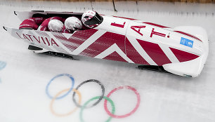 Latvijos bobslėjaus rinktinė žiemos olimpiadoje