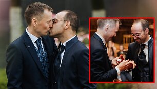 Martynas Norbutas ir jo vyras Marius