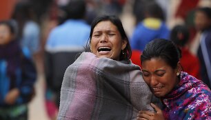 Nepalas po galingo žemės drebėjimo