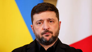 Volodymyras Zelenskis / TOBY MELVILLE / AFP