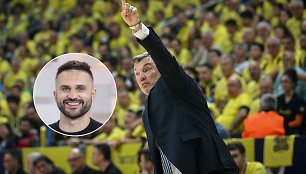 Linas Kleiza apie Šarūno Jasikevičiaus pasiektą finalo ketvertą