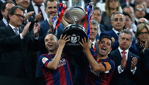 Andresas Iniesta ir Xavi