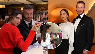 Davidas ir Victoria Beckhamai