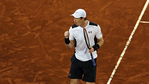 „Mutua Madrid Open“ ketvirtfinalis: Andy Murray – Tomašas Berdychas