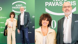 Vidamantė Martikonytė su &scaron;irdies draugu Andriumi