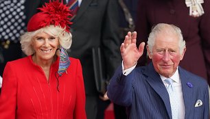 Kornvalio hercogienė Camilla ir princas Charlesas