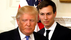 Donaldas Trumpas ir Jaredas Kushneris