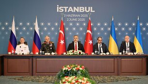 Derybos Stambule / ADEM ALTAN / AFP