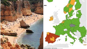 Portugalija įtraukta į raudonąjį sąra&scaron;ą