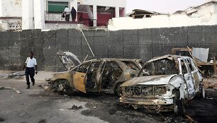 Sprogimo padariniai Mogadi&scaron;e