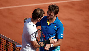 Andy Murray ir Stanas Wawrinka