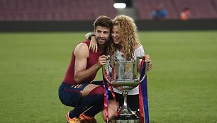 Shakira ir Gerard'as Pique