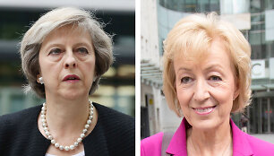 Theresa May ir Andrea Leadsom