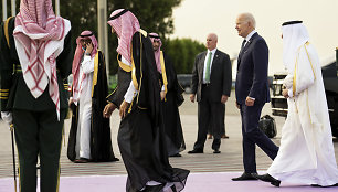 Joe Bidenas Saudo Arabijoje