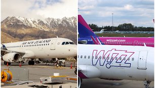 Apdovanojimai: geriausios oro linijos Air New Zealand ir geriausios žemų sąnaudų oro linijos Europoje Wizz Air