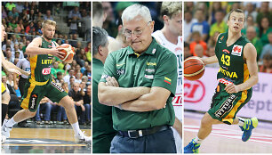 Domantas Sabonis, Jonas Kazlauskas, Lukas Lekavičius