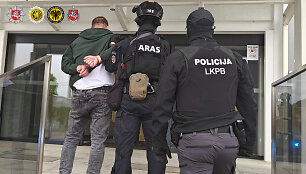 Teisėsaugos operacija &Scaron;alčininkuose