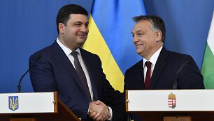 Volodymyras Groismanas ir Viktoras Orbanas