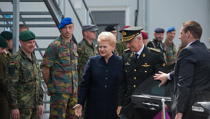 Prezidentė Dalia Grybauskaitė su Belgų karaliumi Philippe'u Rukloje