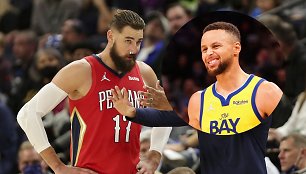 Jono Valančiūno konfliktą su varžovu pastebėjo ir Stephenas Curry