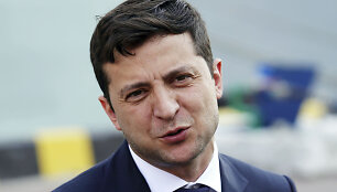 Ukrainos prezidentas Volodymyras Zelenskis