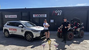 Nugalėtojų komanda &bdquo;Aodes&ldquo; &bdquo;Moterų ralyje&ldquo; &scaron;iemet startuos &bdquo;Motoway&ldquo; vardu