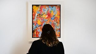 Jaspero Johnso litografija &bdquo;Small False Start&ldquo;
