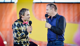 Mantas Jankavičius ir Marijonas Mikutavičius