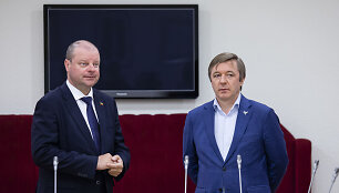 Ramūnas Karbauskis, Saulius Skvernelis