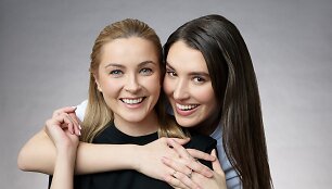 Justė Zinkevičiūtė ir Ieva Cijūnėlytė
