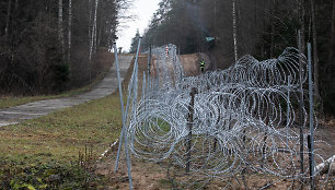 Pasienyje su Baltarusija apgręžta 17 neteisėtų migrantų