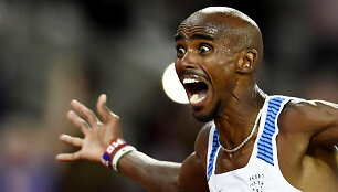 Mo Farah triumfas
