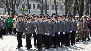 I&scaron;kilminga kadetų priesaikos ceremonija