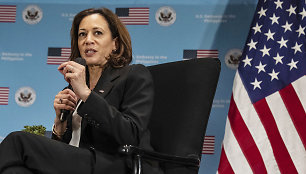 JAV viceprezidentė Kamala Harris