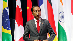 Indonezijos prezidentas paragino atsisakyti JAV mokėjimo sistemų, tačiau Rusijos nepalaiko