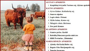 Gyvūnų ūkiai, kuriuos verta aplankyti dar &scaron;į rudenį