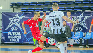 UEFA futsal Čempionų lyga: „Vytis“ – „Tiumen“