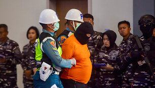 Indonezijos policija Batame / ANDARU AK / AFP